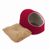 GOOPAWS Cat Cave for Cat and Warming Burrow Cat Bed, Pet Hideway Sleeping Cuddle Cave