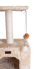 Real Wood Cat Tree With Condo And Scratch Post 42 Height BGE