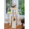 Armarkat Real Wood Spacious Thick Fur Cat Tower W Lounge