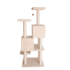Multi-Level Real Wood Cat Tree W Two Condos, Perches A6702