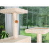 Multi-Level Real Wood Cat Tree W Two Condos, Perches A6702