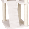 Armarkat Fleece Covered 53" High Cat tree, Real Wood B5301