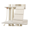 Real Wood B8201 Classic  Ivory Cat Tree Multi Levels W Ramp