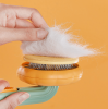 Cat Grooming Brush Pumpkin Comb For Dogs Cats Hair Remover Brush Pet Hair  Shedding Self-Cleaning Comb Dog Grooming Tools; pet grooming - LQ10018W