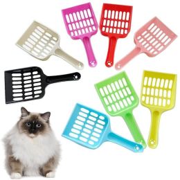 Cat Litter Scoop Pooper Scoopers Pets Litter Sand Shovel Pet Shit Artifact Dogs Shovel Pet Cleanning Tool - Red