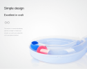 Toy cat turntable teasing cat set tunnel teasing cat stick pet supplies - Blue