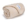 Pet Blanket Fluffy Warm Bed Blanket Soft Fleece Plush Sleeping Blanket Travel Dog Cat Throw Blanket - Beige - M