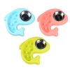 Fish Shape Pet Feeders Supplies Cat and Dog Bowls Stainless Steel Water and Food Bowl Treated Steel Drinking Water Hostile Bowl Twofold Bowl - green