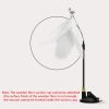 Interactive Cat Feather Toys; Cat Wand Toy And Natural Feather Teaser Replacements With Bell - Pure White Feather