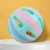 Pet Toy Ball, Cat Toy Ball, Catnip-infused Pet Entertainment Ball, Cat Play Ball, Cat Amusement Ball - Green
