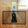 Pets Dog Cat Baby Safety Gate Mesh Fence Magic Portable Guard Net Stairs Doors - M