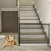 Pets Dog Cat Baby Safety Gate Mesh Fence Magic Portable Guard Net Stairs Doors - M
