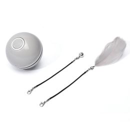 LED Laser Electronic Rolling Pet Funny Cat Toy Ball - GaryRecharge