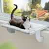 MewooFun Adjustable Cat Window Perch Hammock for Indoor Cat with 2-sided Cushion - WP083
