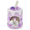 Bubble Tea Cat Tree Tower with Scratching Post - Purple