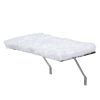 Cat Window Perch, Wall-mounted Cat Seat with Soft Cushion and Supporting Feet, White - as Pic