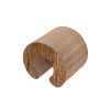 Magnetic Velcro Organ Cat Scratch Board Corrugated Paper Cat Toys Pet Toys - Magnetic (dark wood grain)