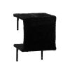 5 Pcs Wall Mounted Cat Climber Set;  Floating Cat Shelves and Perches;  Cat Activity Tree with Scratching Posts;  Modern Cat Furniture - Black