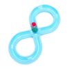 Toy cat turntable teasing cat set tunnel teasing cat stick pet supplies - Blue