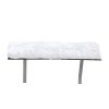 Cat Window Perch;  Wall-mounted Cat Seat with Soft Cushion and Supporting Feet;  White - white
