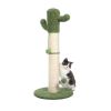 Pet Supplies Cactus Cat Tree Scratcher With Interactive Ball  - Style B - Pet entertainment