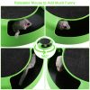 Cat Interactive Scratching Toy w/ Rotating Running Mouse Catching Plate Non-toxic Claw Kitten Toys - Green