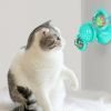 New Stylish Cat Toys For Kitten  Design Windmill And Fish  - Green - Other