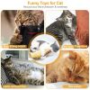 2Pcs Electric Moving Fish Cat Toy Realistic Wagging Fish Catnip Kicker Toy