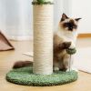 Pet Supplies Cactus Cat Tree Scratcher With Interactive Ball  - Style B - Pet entertainment