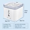 Pet Water Fountain, 93oz/2.75L Automatic Cat and Dog Water Fountain Water Dispenser Ultra-Quite Easy to Clean and Assemble - White