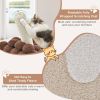 Bubble Tea Cat Tree Tower with Scratching Post - Coffee