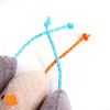 Cat Toys Plush Simulation Mouse Shaped Toy For Cats Kitten Interactive Toy Pet Supplies Pet Toy - Color Mixed