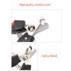 Pet claw Care Professional Pet Cat Dog Nail Clipper Cutter With Sickle Stainless Steel Grooming Scissors Clippers for Pet Claws - red - Small