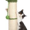 Pet Supplies Cactus Cat Tree Scratcher With Interactive Ball  - Style B - Pet entertainment
