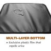 Waterproof Pet Cat Litter Mat EVA Double Layer Cat Litter Trapping Pet Litter Cat Mat Clean Pad Products For Cats Accessories - Black