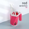 Cat Litter Scoop Integrated Detachable Deep Cat Litter Shovel with Built in Bag Holder,Cat Toilet Clean Tool with 15 Poop Bags - RD with 15 Poop Bags