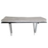Cat Perch Window Mounted Shelf Bed with Velvet Cushion for Rest, Black Gray XH - Gray Cushion