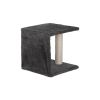 5 Pcs Multi-Level Wall-Mounted Indoor Cat Tree Furniture with Scratching Board, Condo, Perches, Bridge for Indoor Cats, Gray - as Pic