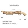 Robotime ROKR 3D Wooden Puzzle Games Shotgun Model Building Kits Toys for Children Drop Shipping - LQ501 Shotgun