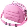 Narrow Shelled Lightweight Collapsible Military Grade Transportable Designer Pet Carrier - B52PKMD