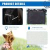Collapsible Pet Travel Carrier Soft Sided Portable Bag - Gray - Pet Supplies