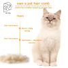 Cat Grooming Brush Pumpkin Comb For Dogs Cats Hair Remover Brush Pet Hair  Shedding Self-Cleaning Comb Dog Grooming Tools; pet grooming - LQ10018P