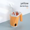 Cat Litter Scoop Integrated Detachable Deep Cat Litter Shovel with Built in Bag Holder,Cat Toilet Clean Tool with 15 Poop Bags - YW with 15 Poop Bags