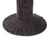 Modern Cat Bed Fancy Design Espresso Color Wicker Lounge - Coffee - Pets