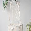 1pc Hand-Woven Cat Nest Hammock Basket - Comfortable and Stylish Wall Hanging Pet Bed for Small Dogs and Cats - 40CM/15.74IN