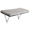 Cat Perch Window Mounted Shelf Bed with Velvet Cushion for Rest, Black Gray XH - Gray Cushion