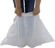 Free shipping Cat Litter Box Liners large with Drawstrings Scratch Resistant Bags - white