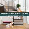 Pets Dog Cat Baby Safety Gate Mesh Fence Magic Portable Guard Net Stairs Doors - S