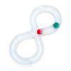 Toy cat turntable teasing cat set tunnel teasing cat stick pet supplies - white