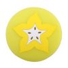 1pc Fruit Shape Cup Coaster Silicone Cup Pad Slip Insulation Pad Cup Mat Hot Drink Holder Mug Stand Home Kitchen Accessories - beige